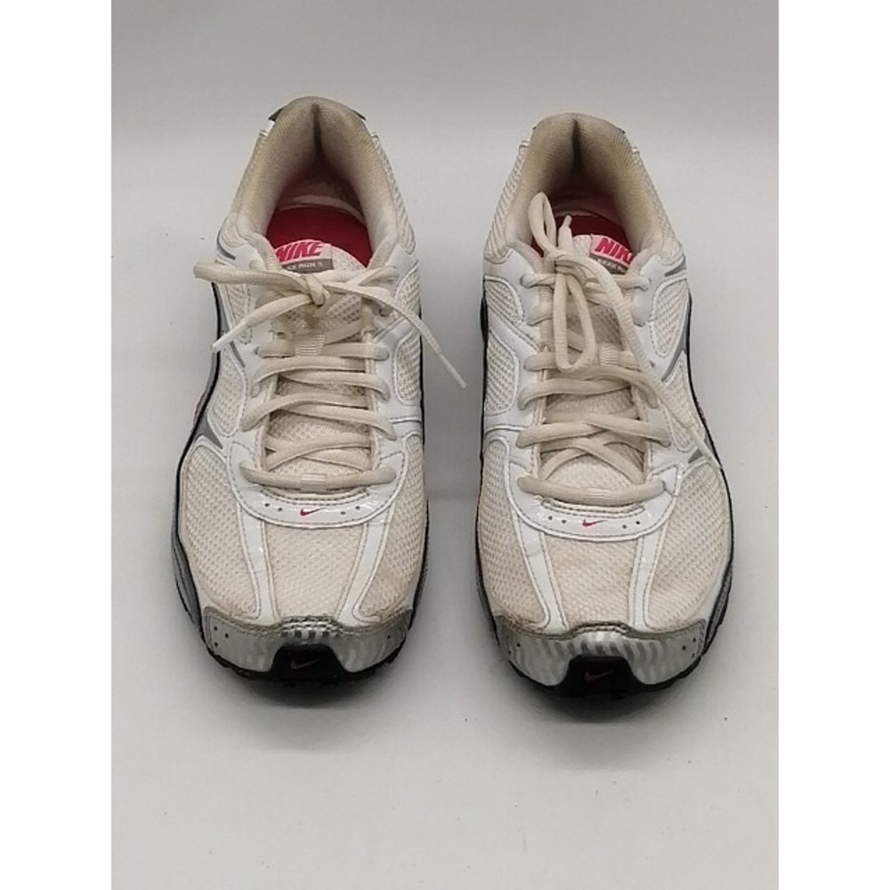 Nike Sneaker Womens Reax Run 5 White 8.5 Athletic Shoe 407997-116 Low Top Sports